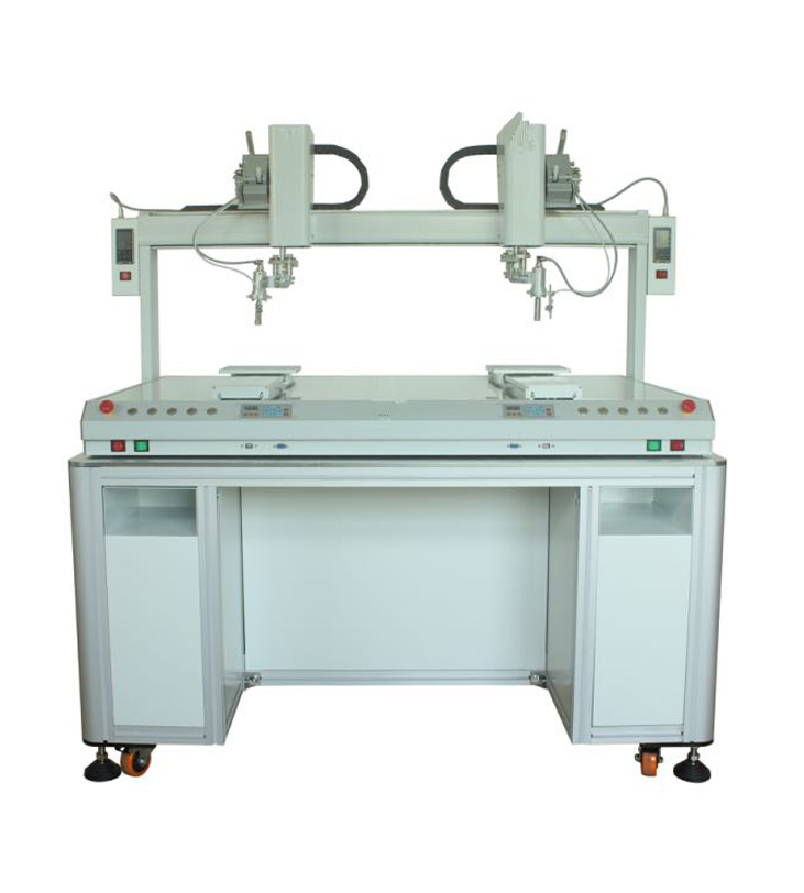 Double Stations Robotic Soldering Machine