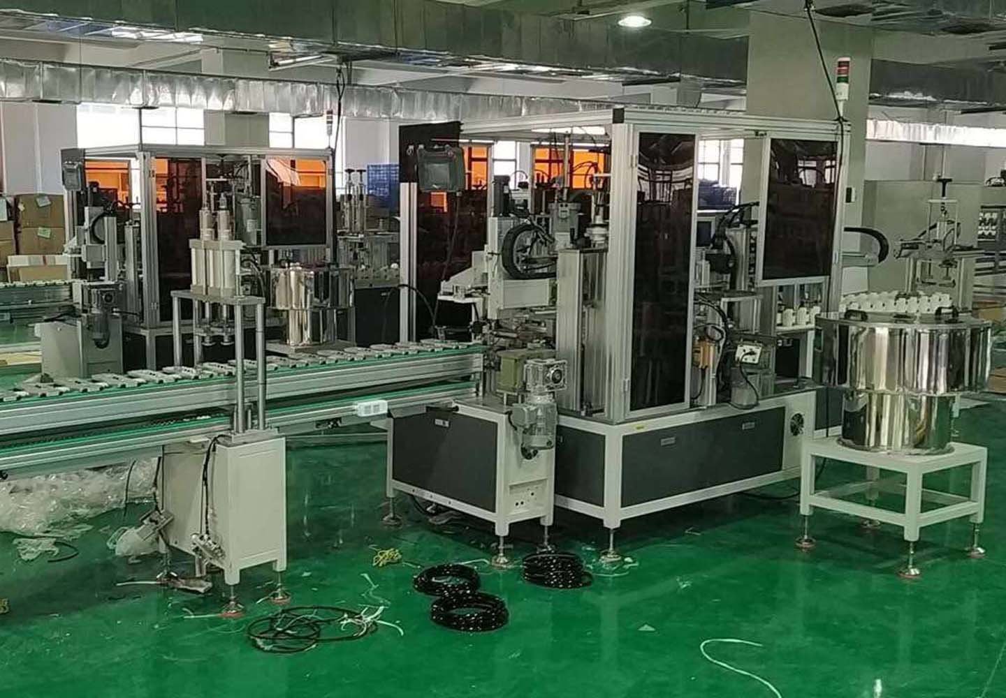 E27 LED Bulb Fully Automatic Assembly Line Project