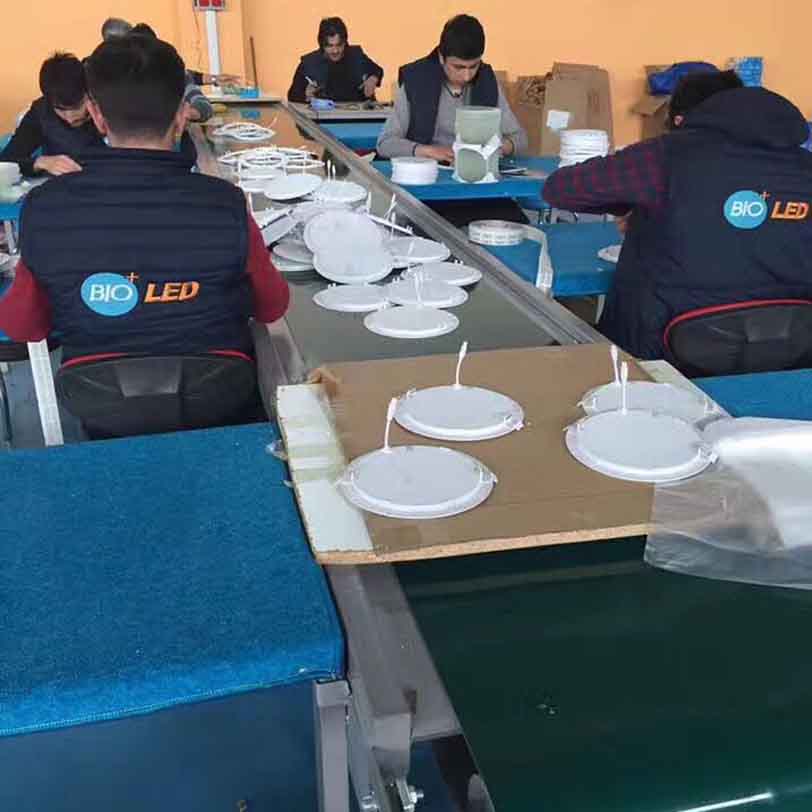 LED Panel Light, Flood Light Assembly Line
