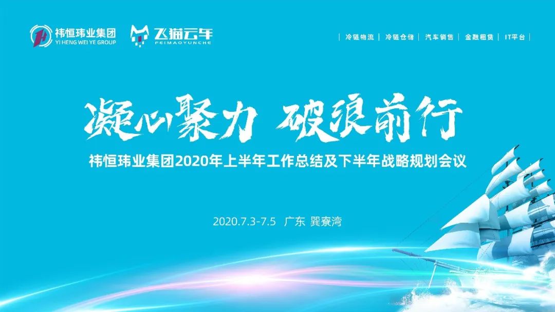 祎恒玮业集团2020半年度高管会议——凝心聚力，破浪前行！
